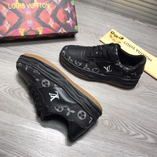 US【6-10】LV【1 Colors】Flat Casual Shoes Top Quality With Box