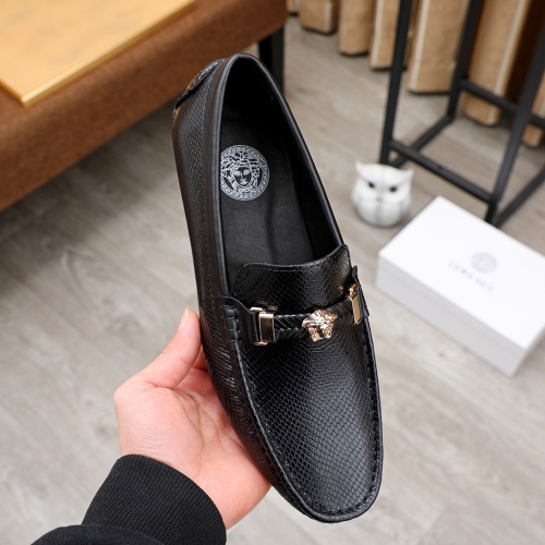 US【6-11】VERSACE【1 Colors】Moccasin Top Quality With Box