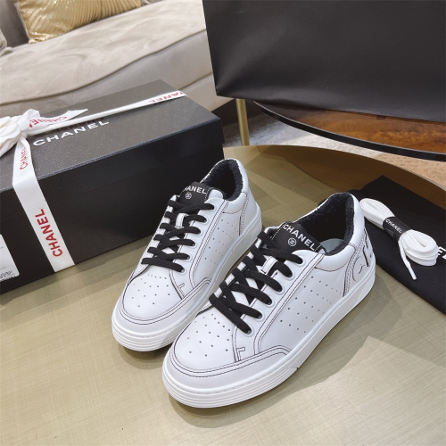 US【5-8.5】CHANEL【3 Color】Women's Flat Casual Shoes