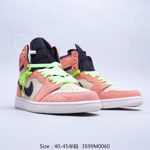 【3 Color】Air Jordan 1 High Switch Size: 40-45 Top Quality With Box