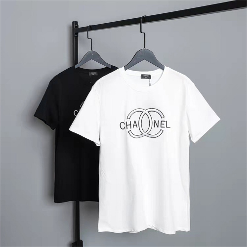CHANEL Print T-shirts Asian Size: S-2XL