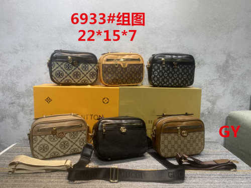 LV GUCCI Tory Burch Bags 6 Style Size: 22*15*7CM xyz21083101