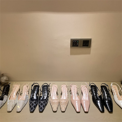 GUCCI VINTAGE Women's Sandals With Box