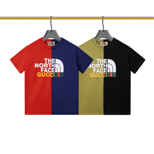 GUCCI x THE NORTH FACE Co-branded Print T-shirts Asian Size: S-2XL