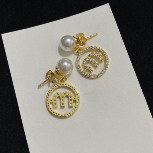 MIU MIU Dangle & Chandelier Earrings Optional Box