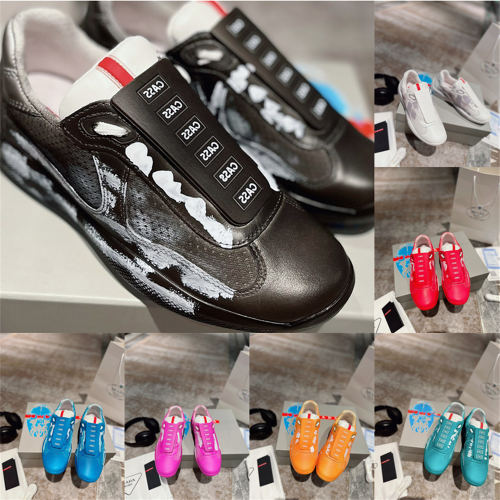 Cass x PRADA Flat Casual Shoes Top Quality With Box
