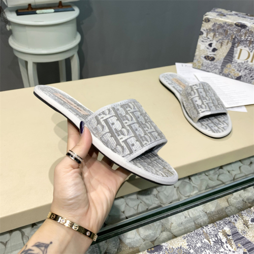 DIOR【5 Styles】Slippers Size: 35-40 With Box