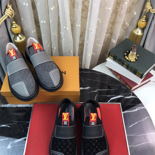 US【6-10】LV【2 Color】Flat Casual Shoes Top Quality With Box