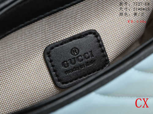 GUCCI bag handbags Size:21*8*15CM xyz7727-E