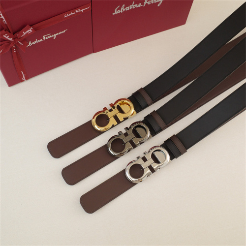 【3.5CM】Ferragamo Belts Optional Box