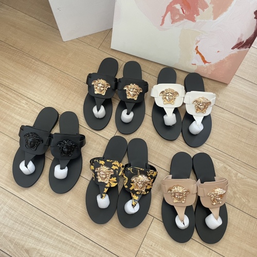 VERSACE Flip Flops With Box