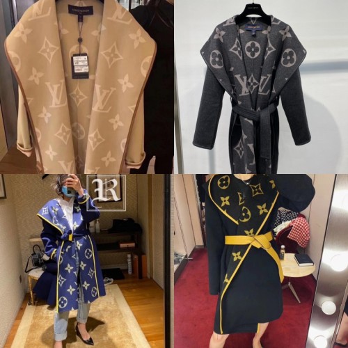 LV Woolen Overcoat