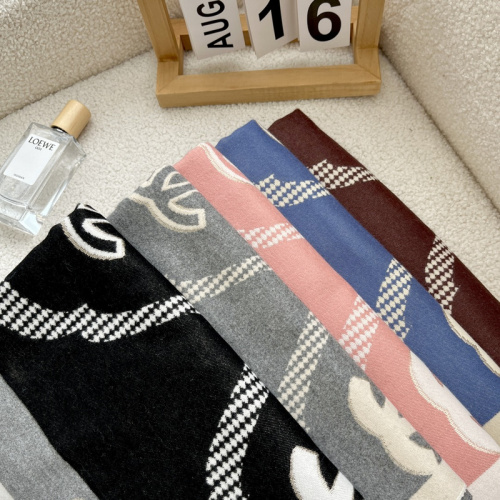 CHANEL Scarves Optional Box