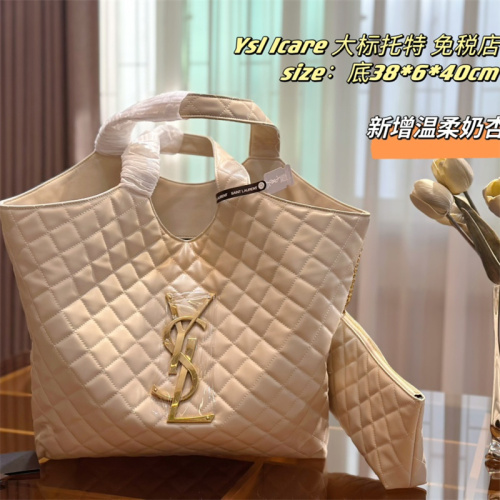 YSL Icare Tote Bag With Box Size:38*6*40cm