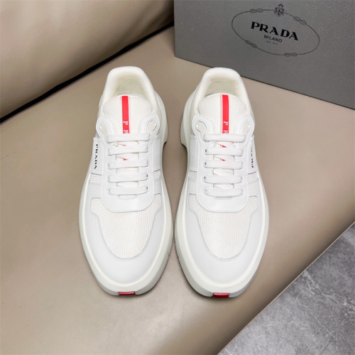 US 5.5-11 PRADA Men's Fashion Sneakers Top Quality With Box