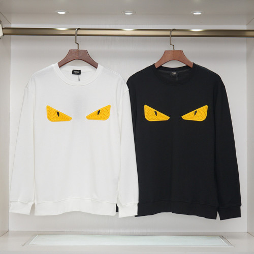 FENDI Unisex Sweatshirts Asian Size: M-3XL