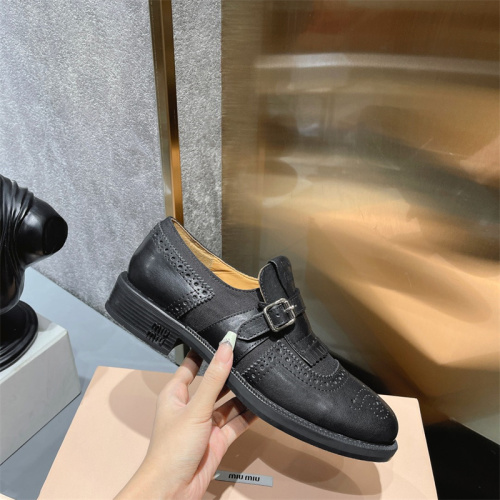 Church’s X Miu Miu Co-branding Women's Loafers Top Quality With Box