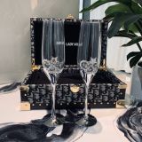 DIOR Glass Cup High Quality With Box
