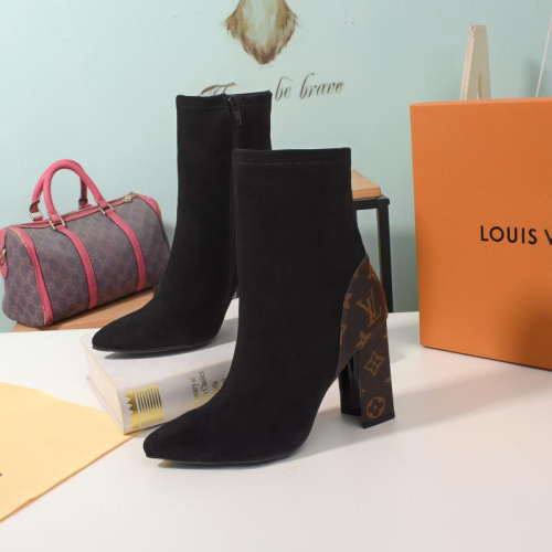 LV Women's Fashion Boots Top Quality With Box