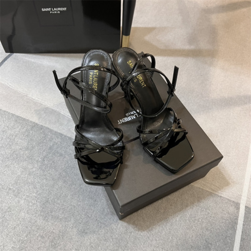 YSL Women's High Heel Sandals With Box