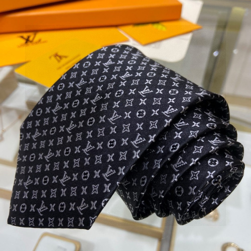 LV Jacquard Silk Tie Optional Box