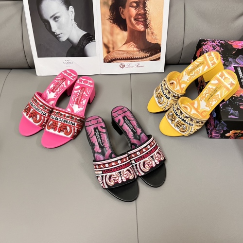 D&G Women's Slippers With Box