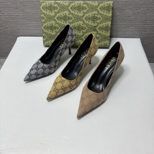 GUCCI Women's 8CM High Heel Dress Shoes