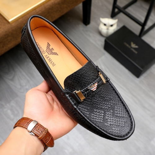 GIORGIO ARMANI Men's Moccasins