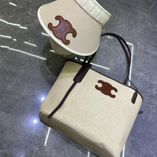 CELINE Women's Tote Bag + hat 2-piece set