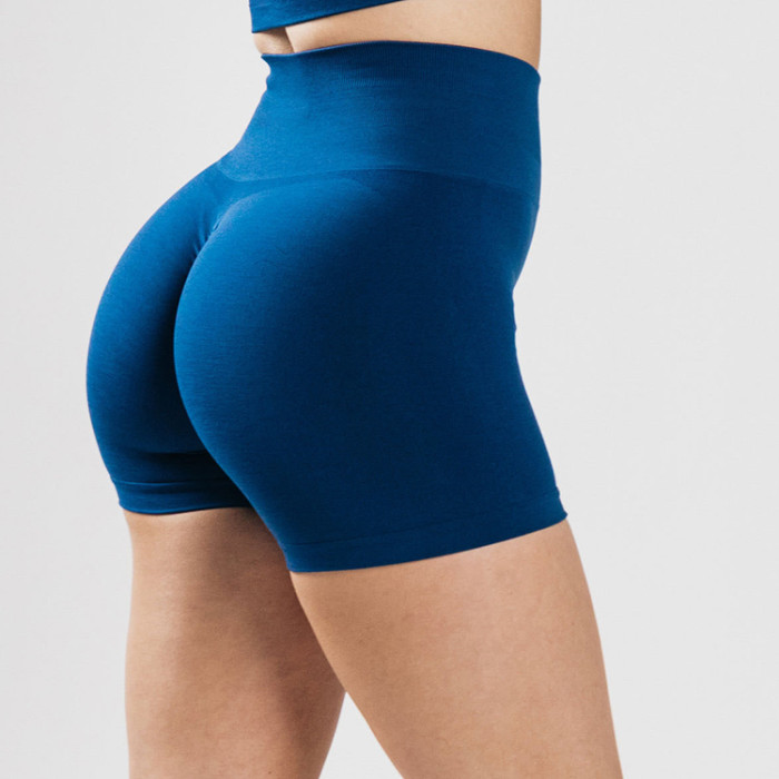 Xhill New arrivals seamless womens gym shorts custom logo scrunch butt workout shorts for women