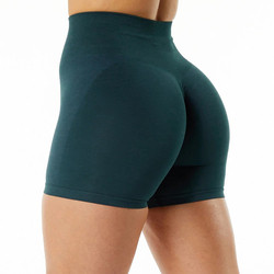 Xhill New arrivals seamless womens gym shorts custom logo scrunch butt workout shorts for women