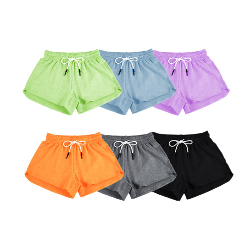 Xhill Pastel Color Wholesale Custom Logo Women Shorts Summer Cotton Shorts