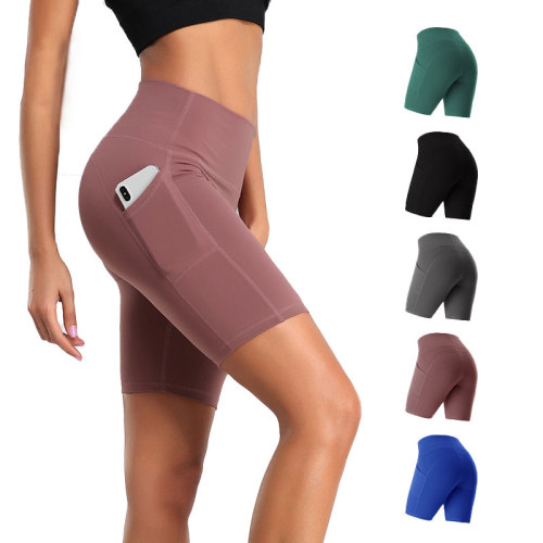 Xhill 2023 Good Selling Workout Fitness Leggings Sports Biker Shorts Butt Lifting High Waist Womens Hot Shorts Yoga Leggings