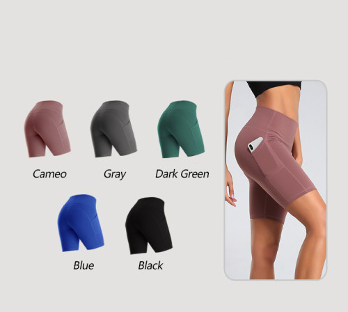 Xhill 2023 Good Selling Workout Fitness Leggings Sports Biker Shorts Butt Lifting High Waist Womens Hot Shorts Yoga Leggings