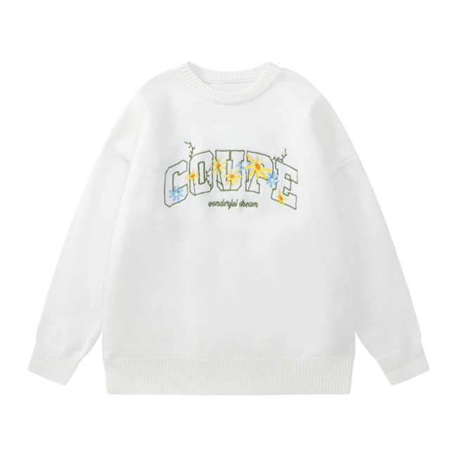 Katie Ermilio White cute style sweater