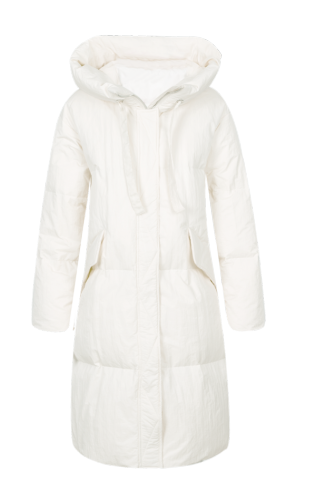 Katie Ermilio Down jacket White