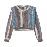 Katie Ermilio Fashion contrasting striped sweater
