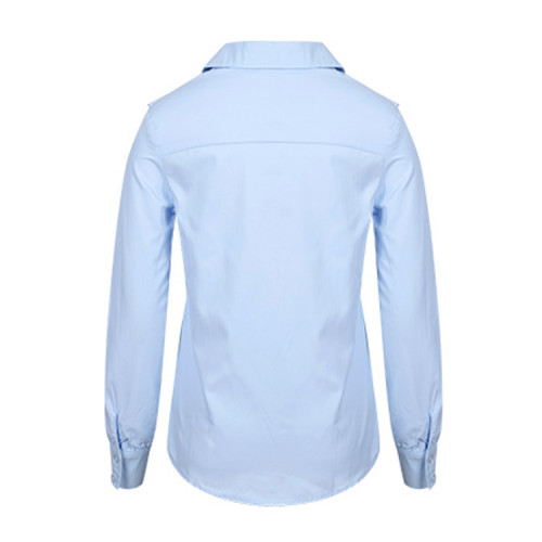 Katie Ermilio  Polo Neck shirt Bule