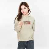Katie Ermilio  Hoodie Apricot