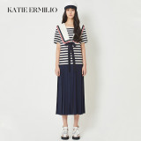 Katie Ermilio striped sailor dress