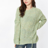 Katie Ermilio Green gentle sweater