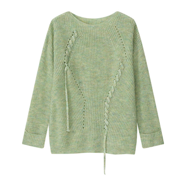 Katie Ermilio Green gentle sweater