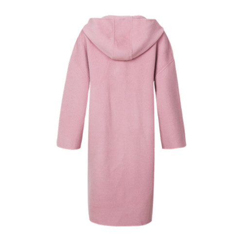 Katie Ermilio   tweed coat pink
