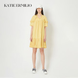 Katie Ermilio Dress yellow