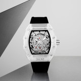 Katie Ermilio Black hollow sports watch