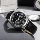 Katie Ermilio Casual three-eye watch for men