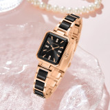 Katie Ermilio Black gold diamond watch