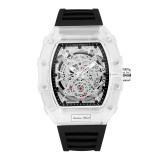 Katie Ermilio Black hollow sports watch