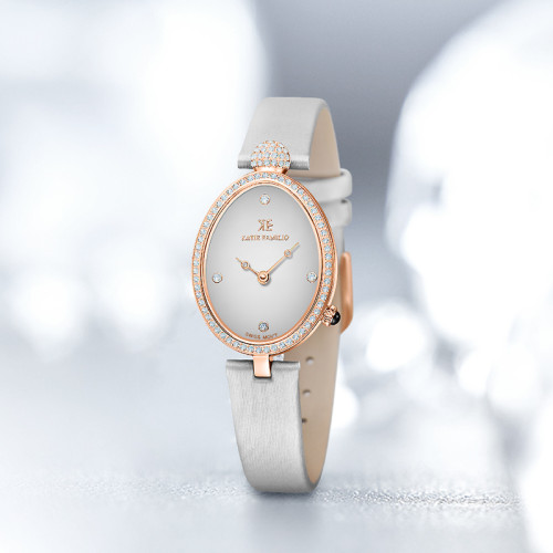 Katie Ermilio High-grade sense small exquisite real diamond women's watch