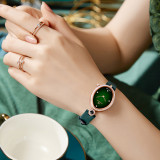 katie Ermilio Enamelled luxury leather women's watch